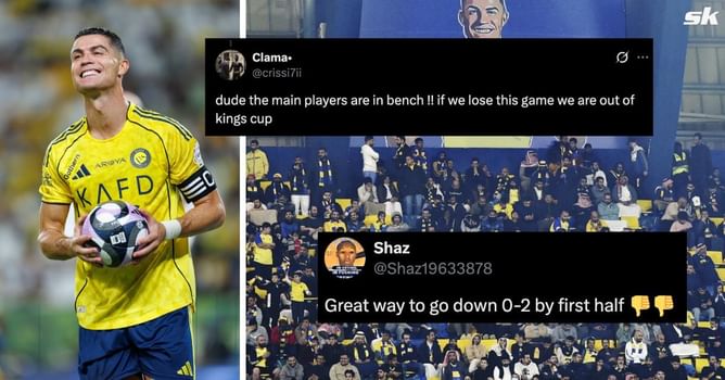 “Sack Jesus”, “Great way to go down” - Fans unhappy as Al-Nassr decide to drop Cristiano Ronaldo from line-up vs Jeddah Club