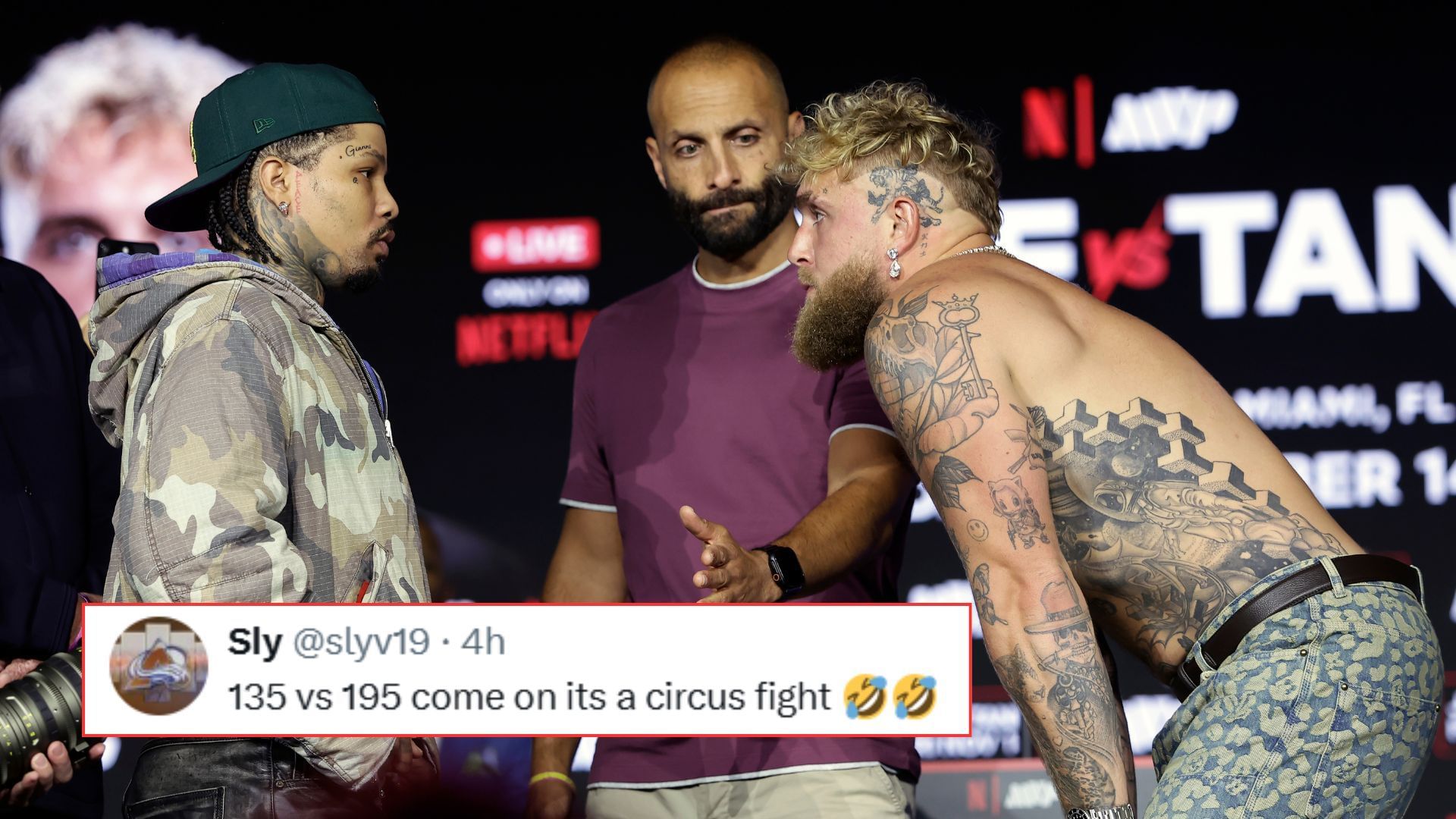 140 pounds is the highest Gervonta Davis (left) has fought at, while Jake Paul (right) mostly fights at cruiserweight. [Images courtesy: Getty Images]