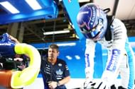 Williams' Alex Albon at the final free practice session for the 2025 F1 Grand Prix of Azerbaijan - Source: Getty