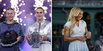 Serena Williams makes rare US Open appearance to watch Amanda Anisimova vs Aryna Sabalenka; Courtney Cox, Jessica Alba, Lola Tung & others join in