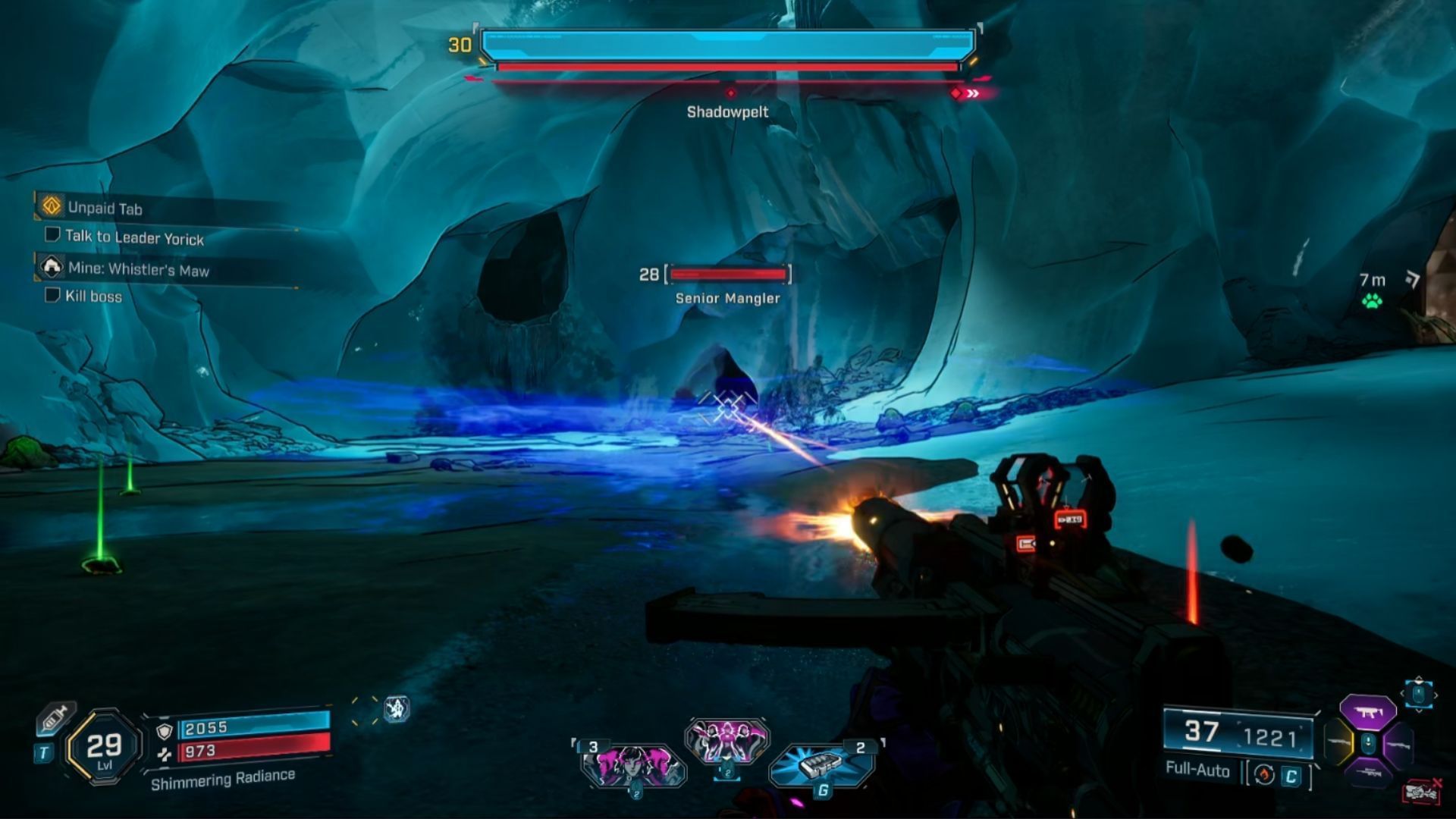 Shadowpelt boss arena (Image via 2K)
