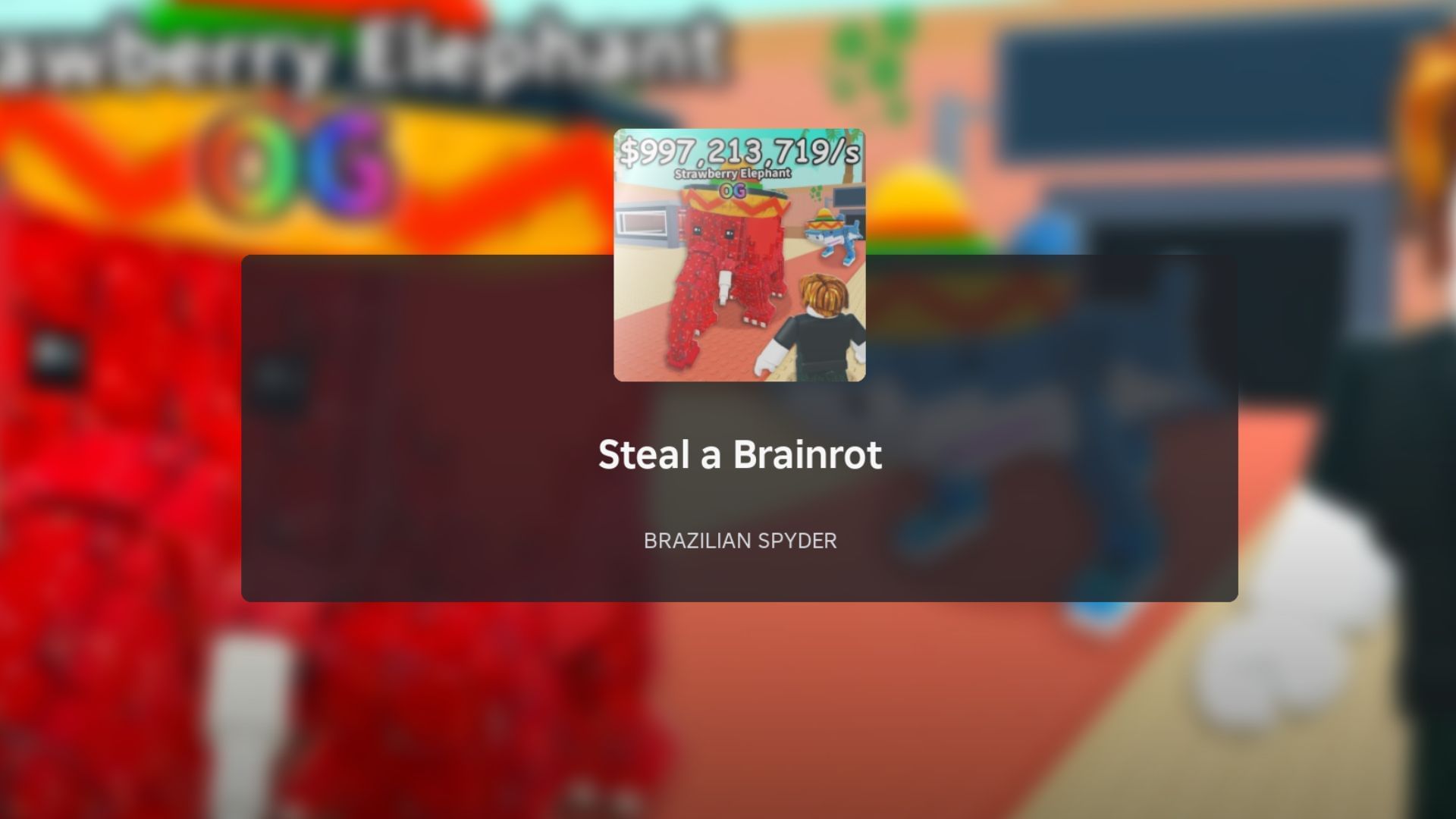 Steal a Brainrot loading screen