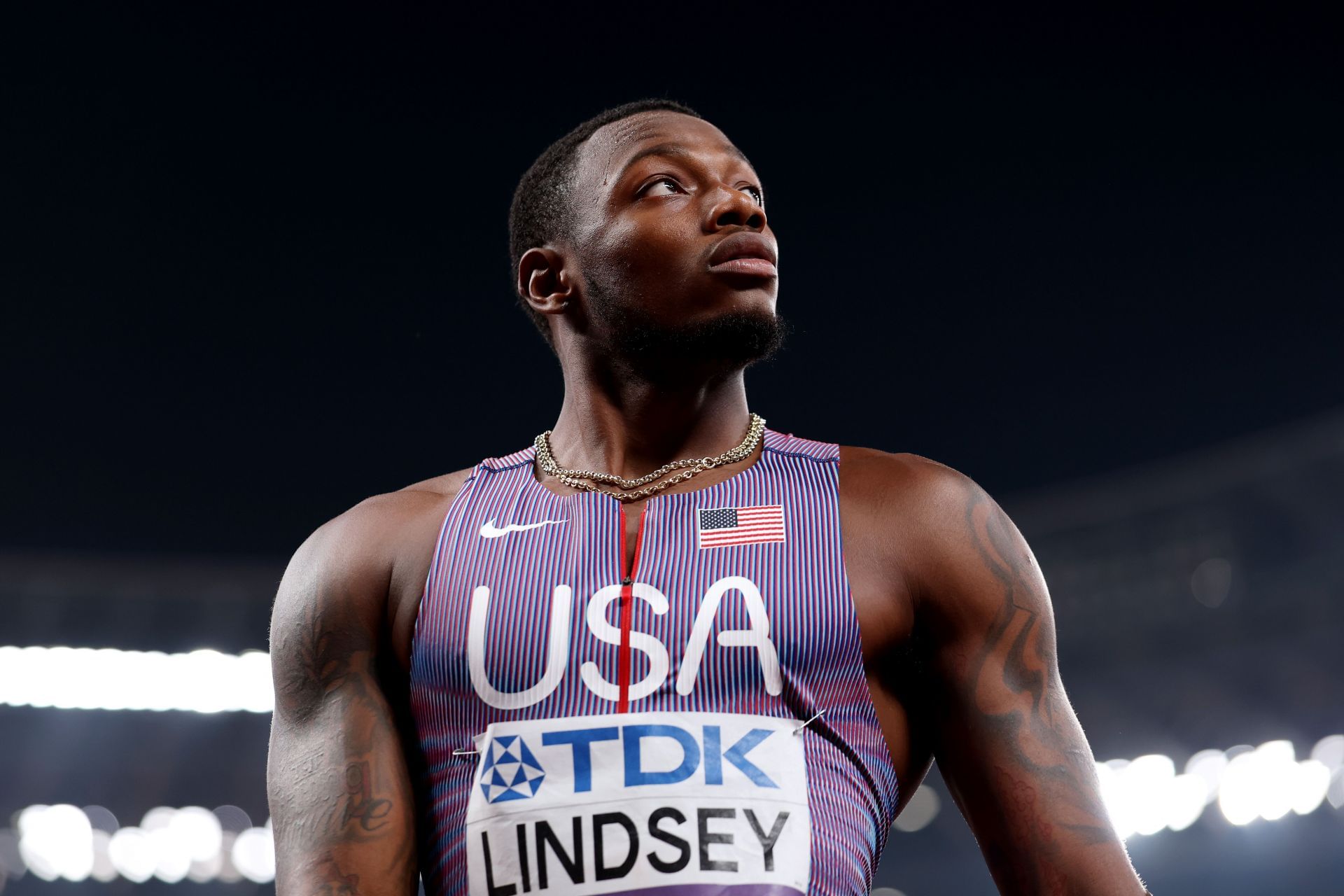 Courtney Lindsey qualified for the men&#039;s 200m finals of the World Athletics Championships 2025 (Image via: Getty)