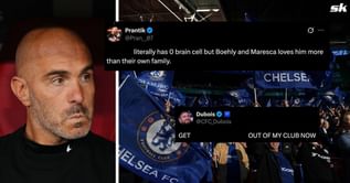 “Literally has 0 brain cells” - Fans deliver verdict on Chelsea star as Blues go 2-0 behind in first half vs Manchester United