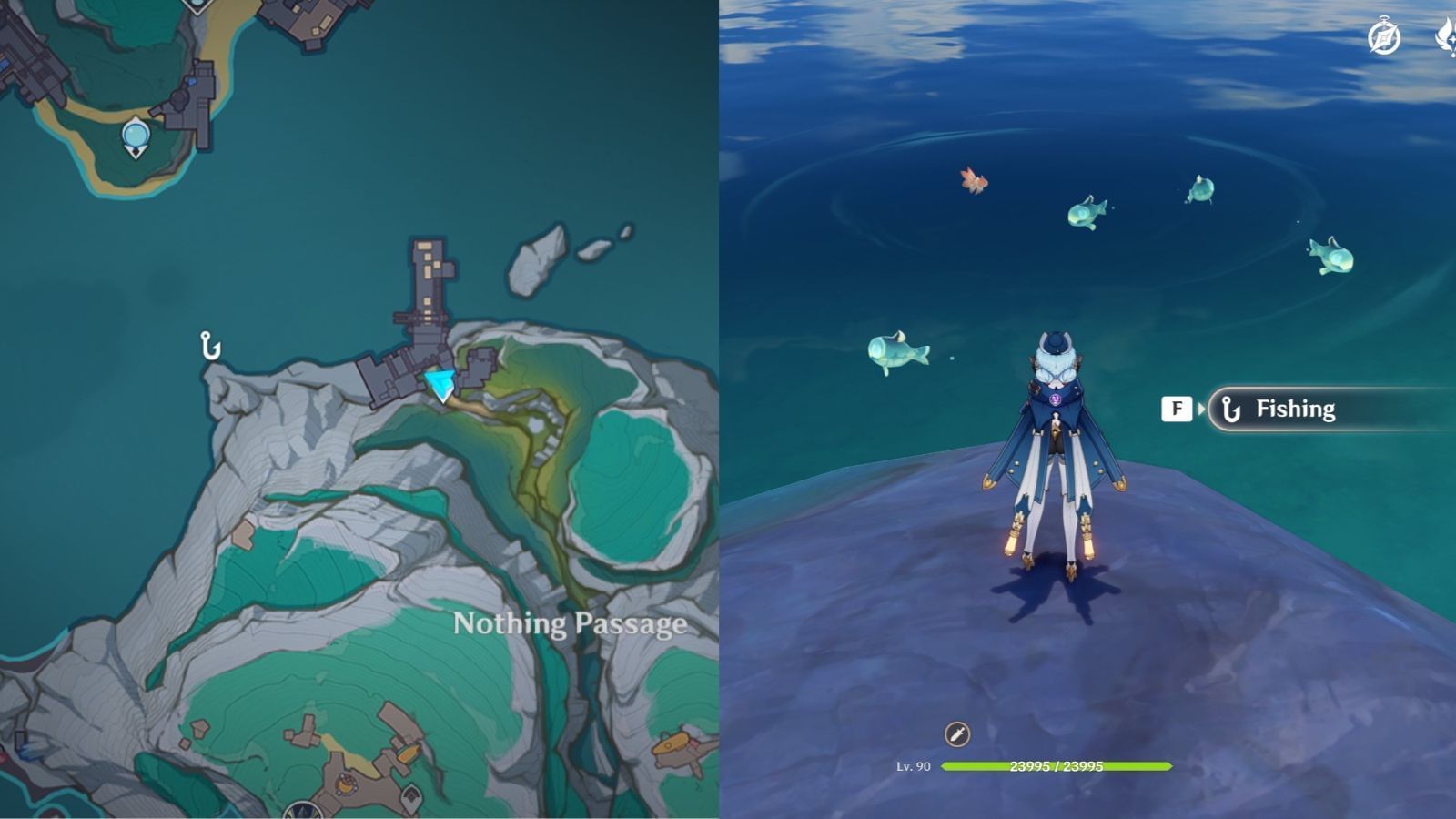 Fishing spot 9 (Image via HoYoverse)