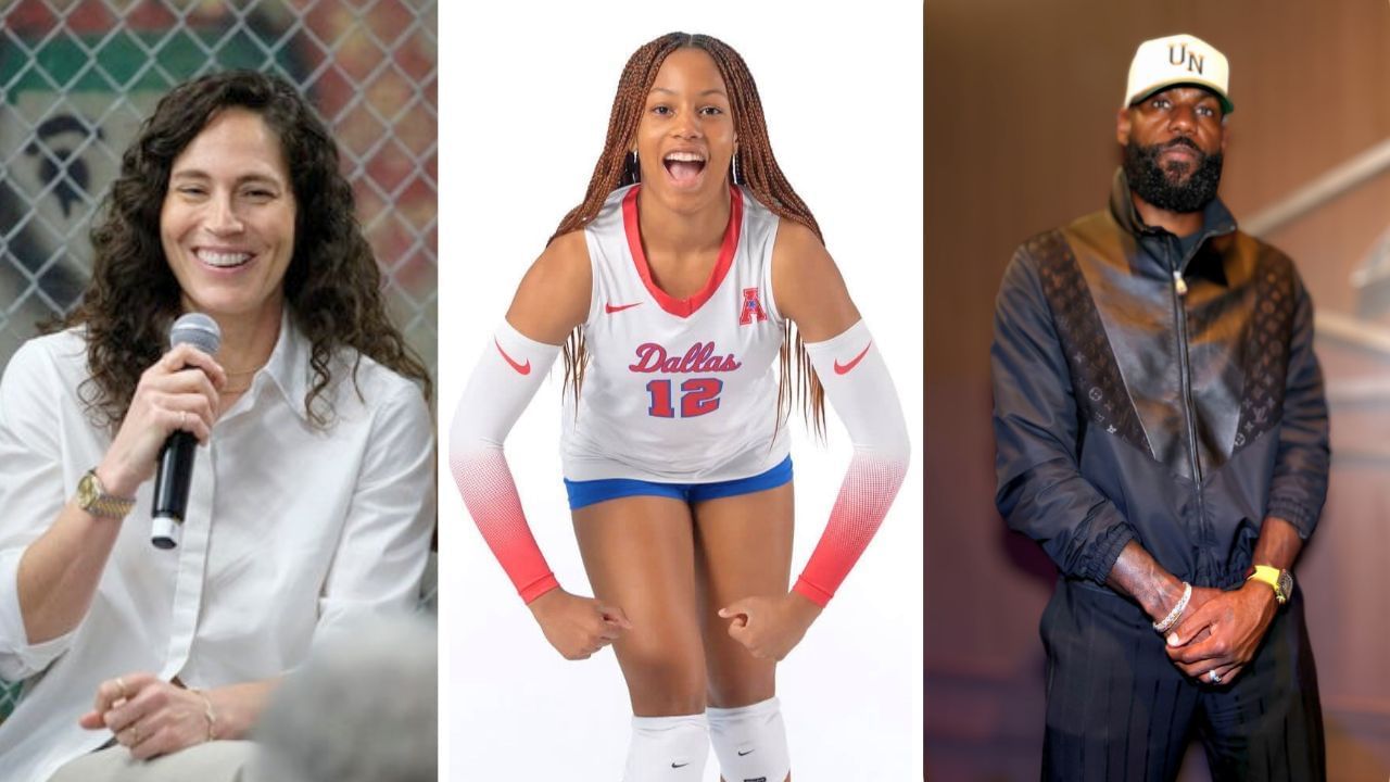 LeBron James, Michael Jordan&rsquo;s son, Sue Bird &amp; more left in awe of Natalia Newsome&rsquo;s jaw-dropping 40-inch vertical leap