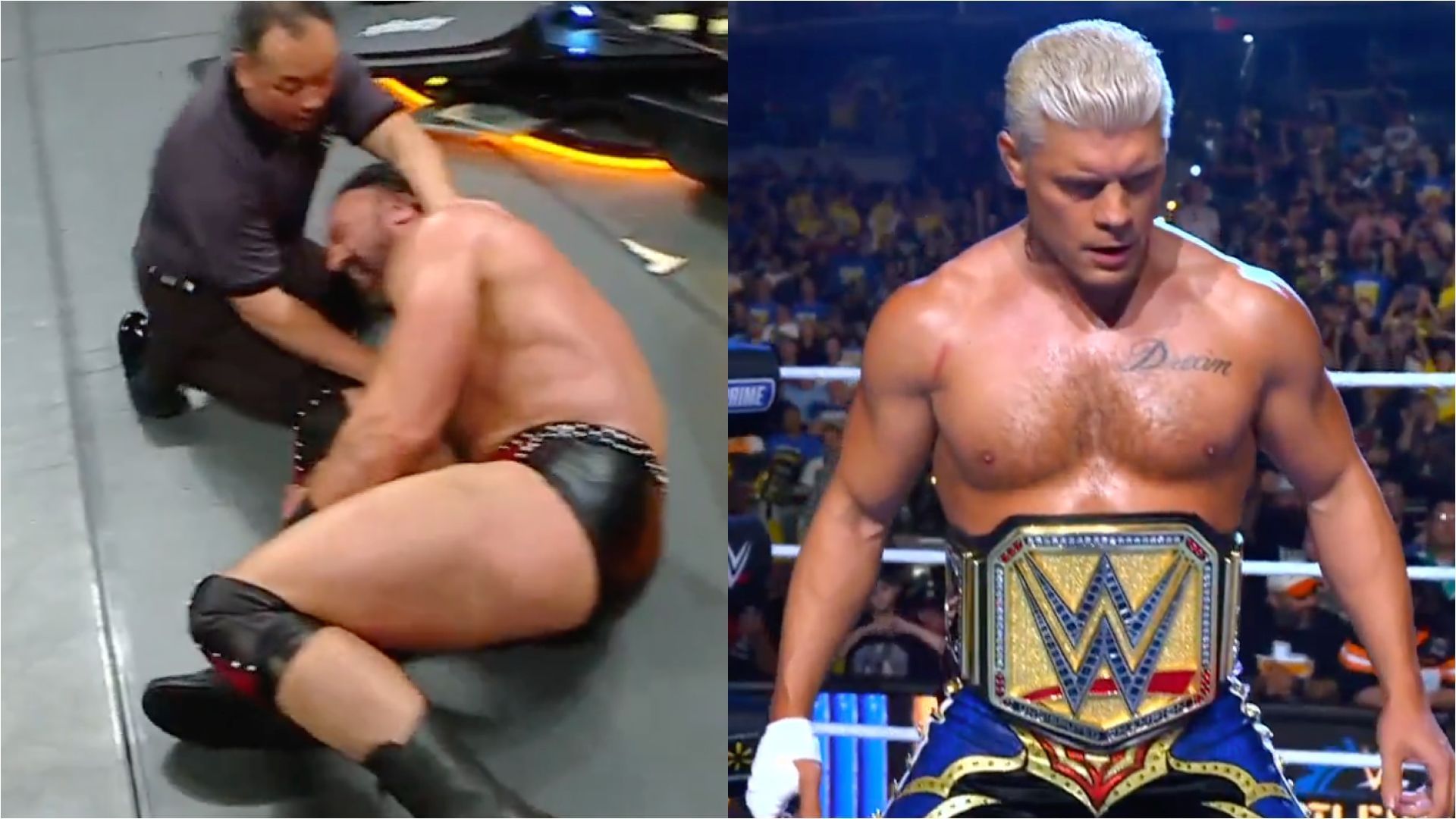 Drew McIntyre and Cody Rhodes