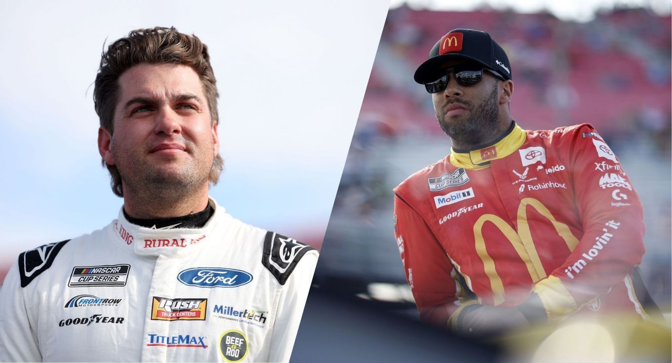 Noah Gragson and Bubba Wallace