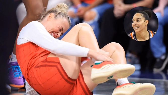 "A lot of racist comments": Bria Hartley breaks silence on hatred over seemingly smirking at Sophie Cunningham's injury