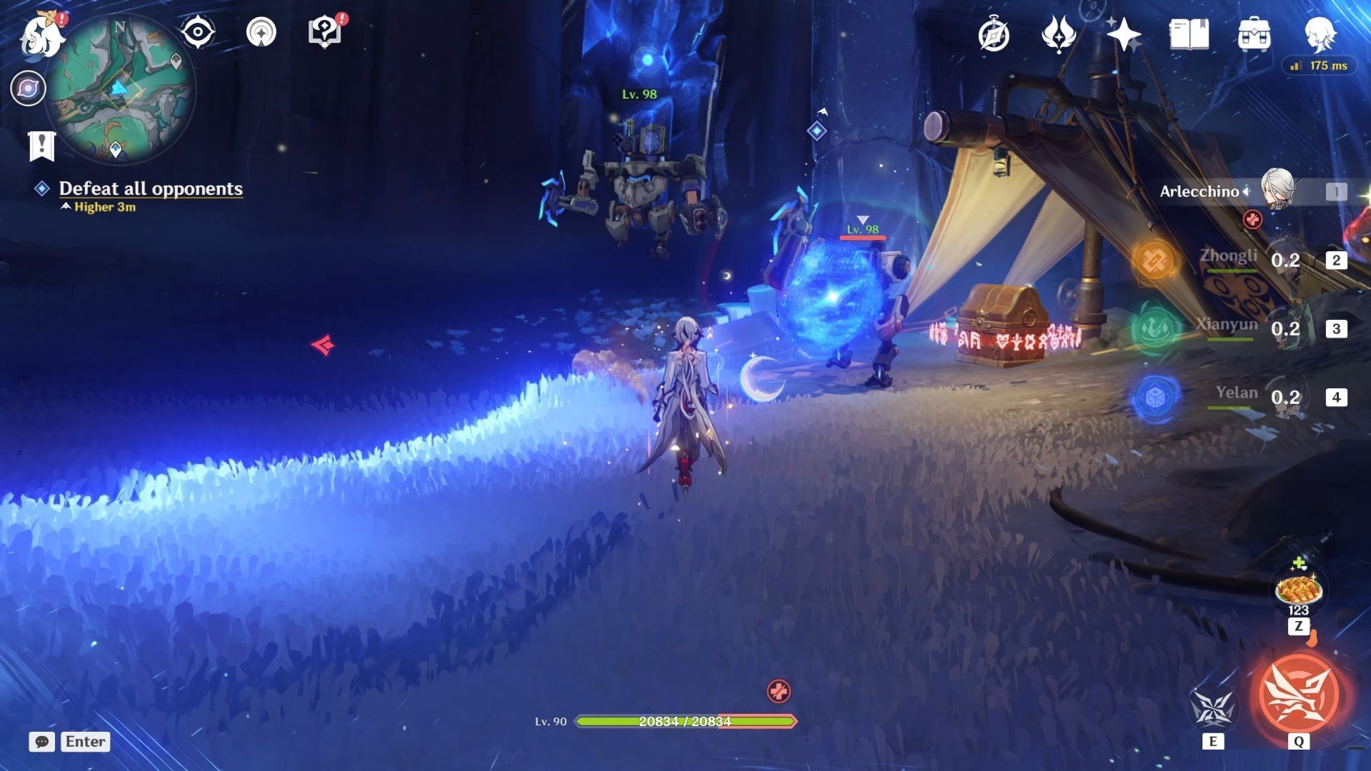 Defeat all the mobs (Image via HoYoverse)