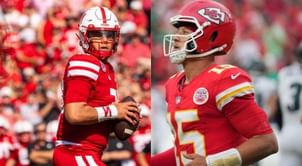 "Dylan Raiola gonna transfer to Texas Tech": CFB fans react as Nebraska QB impersonates Patrick Mahomes in 30-27 loss to Michigan