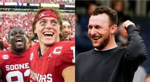 Johnny Manziel catches strays from John Mateer as Oklahoma QB takes eye-opening dig at Texas A&M legend