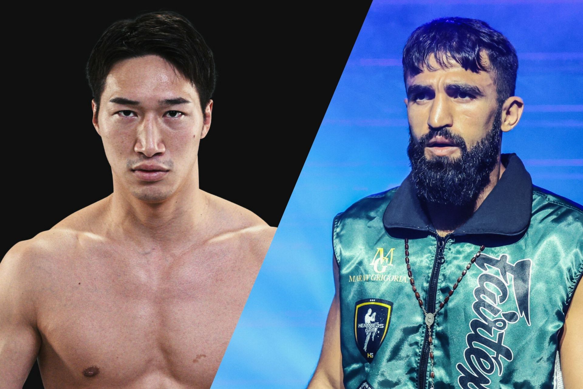(From left) Rukiya Anpo and Marat Grigorian. [Images: ONE Championship]