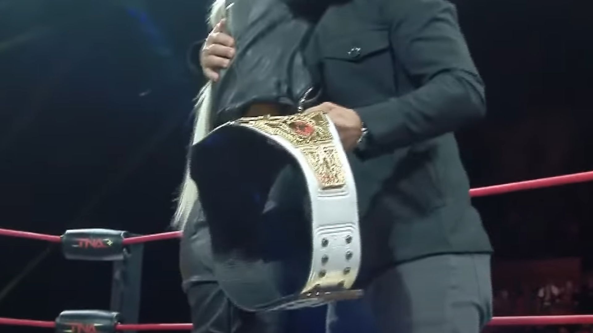 The star was unable to defend the title any longer (Credit: TNA Victory Road)
