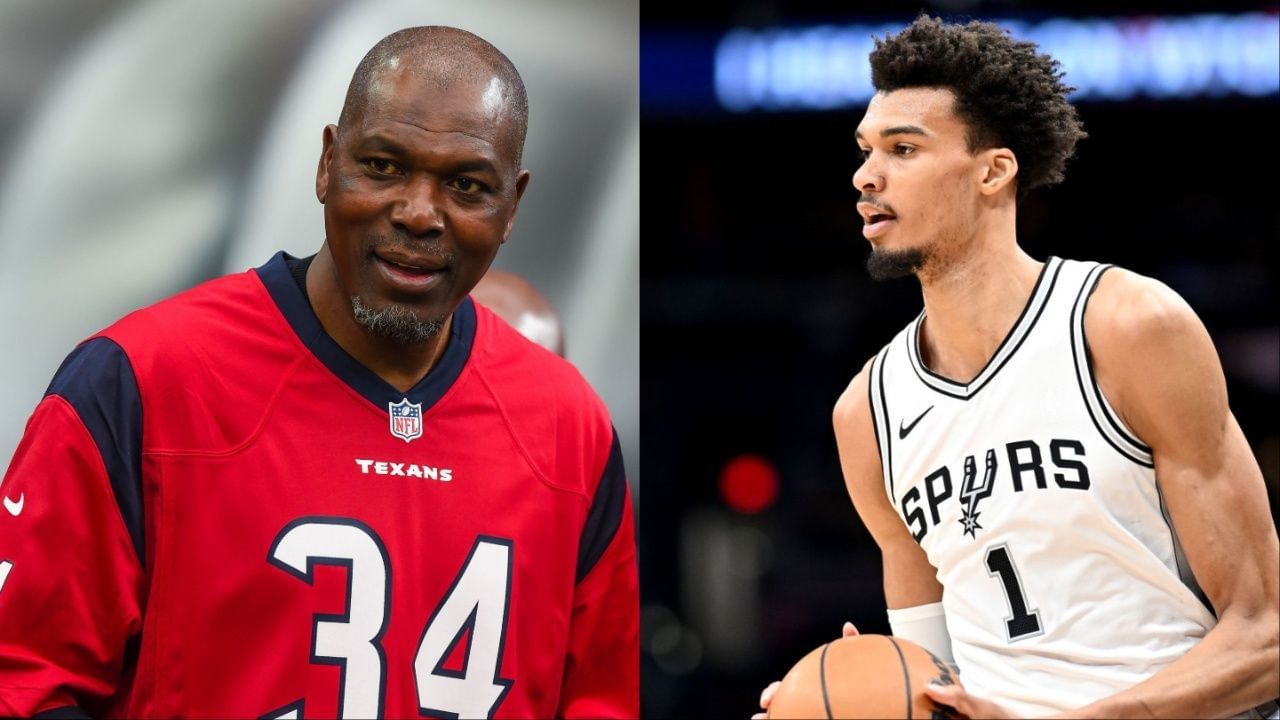NBA fans reacted to Victor Wembanyama&rsquo;s offseason workout with Hakeem Olajuwon [Picture Credit: Getty]