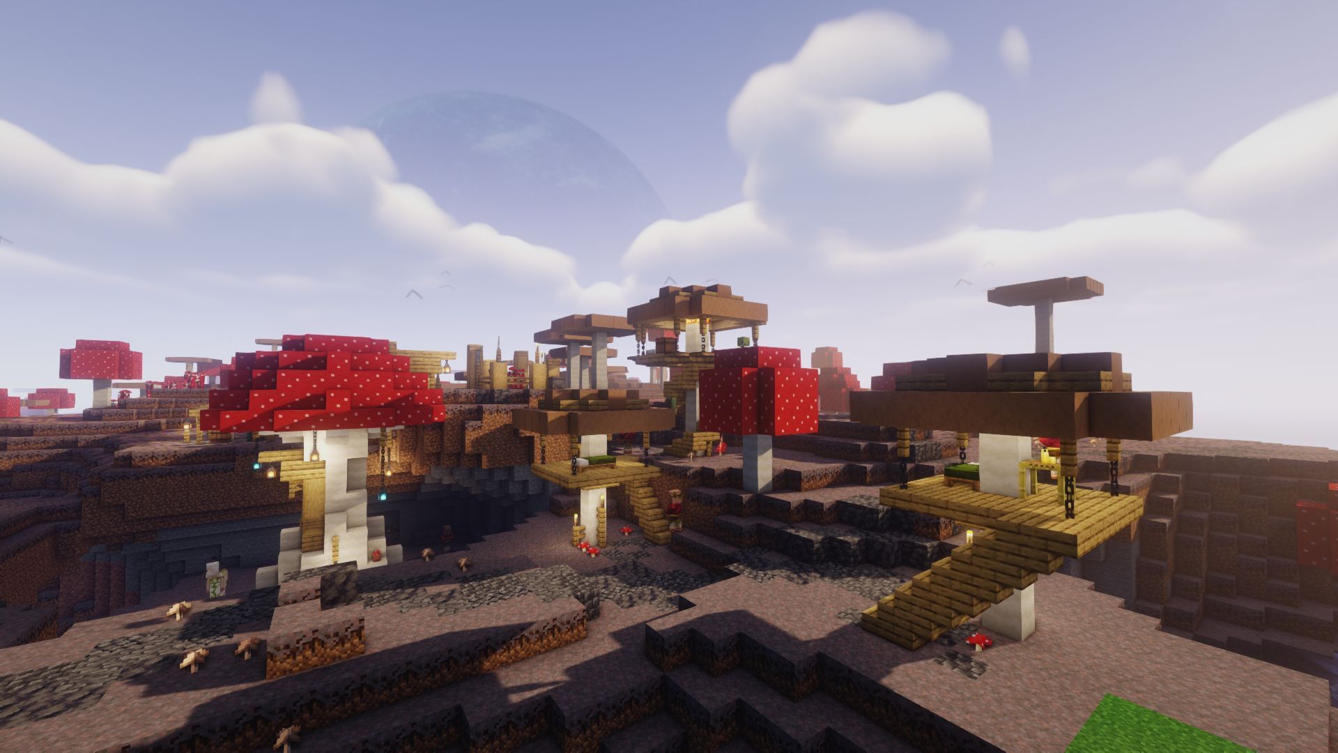 Minecraft Towns and Towers MD offers a range of variables for villages, looting and other structures (image via SPORTSKEEDA || Mojang Studios/biban_auri)