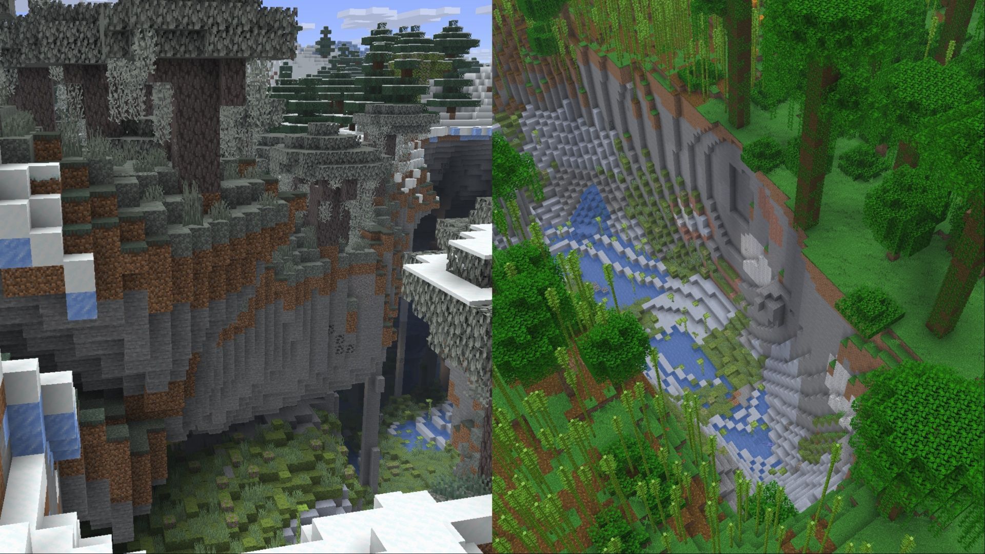 Lush cave seeds