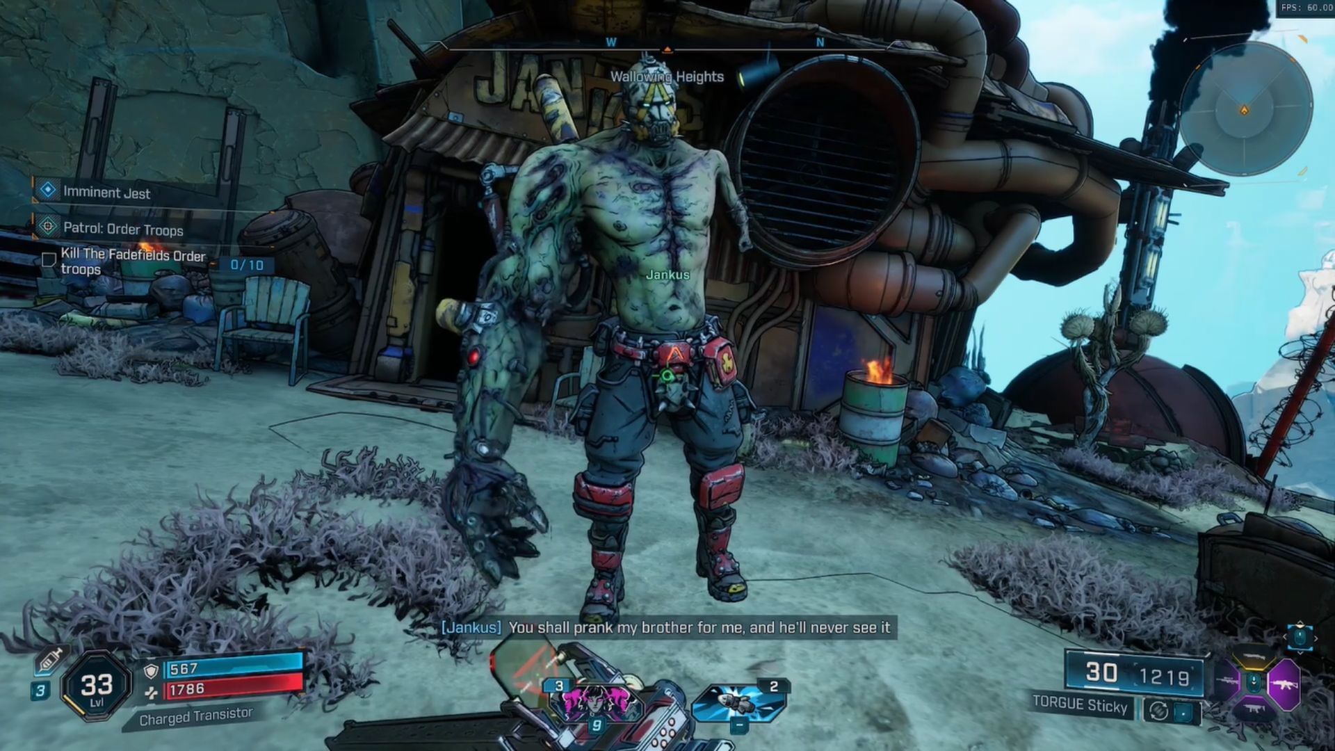 Taking the quest from Jankus (Image via 2K Games | YouTube/@WoWQuest)