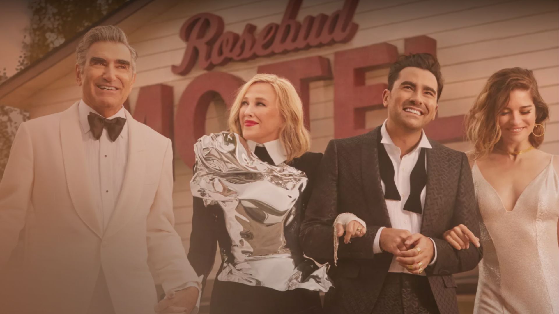 Schitt&#039;s Creek is a sitcom created by Dan Levy and Eugene Levy (Image via Hulu) 