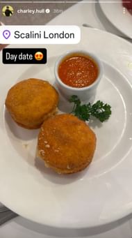 Screenshot of Charley Hull's Instagram story (via @charley.hull)