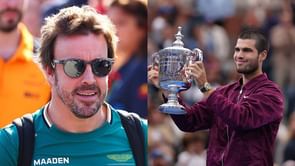 Fernando Alonso drops 2-word reaction to Carlos Alcaraz winning the 2025 US Open
