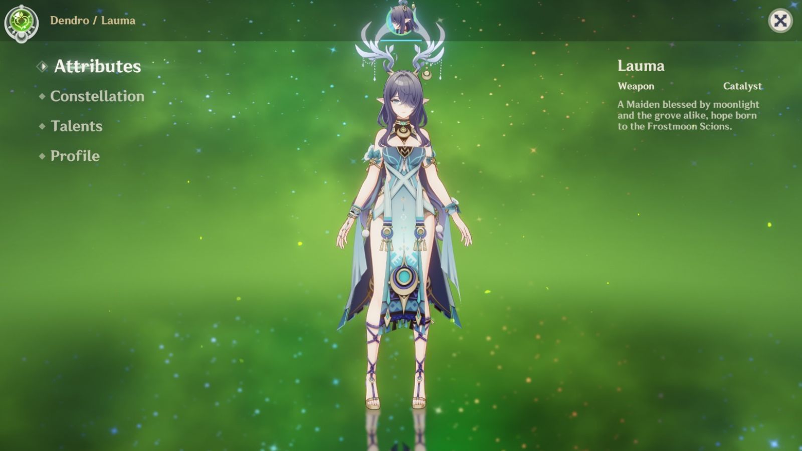 Lauma in-game (Image via HoYoverse)