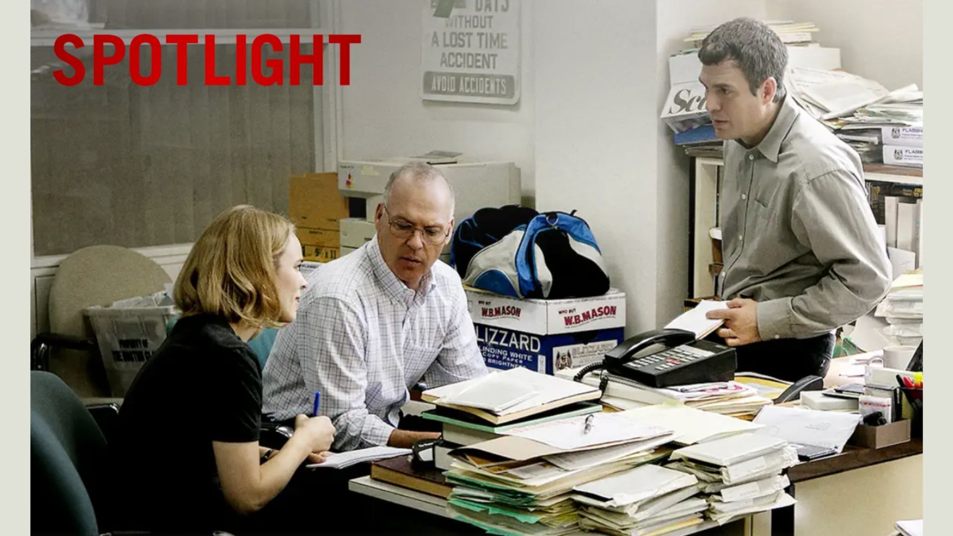 Mark Ruffalo plays Michael Rezendes in Spotlight (Image via Apple TV+)