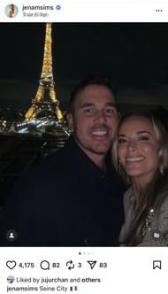 Image taken from Sims’ Instagram feed _ Source: Instagram/@jenamsims