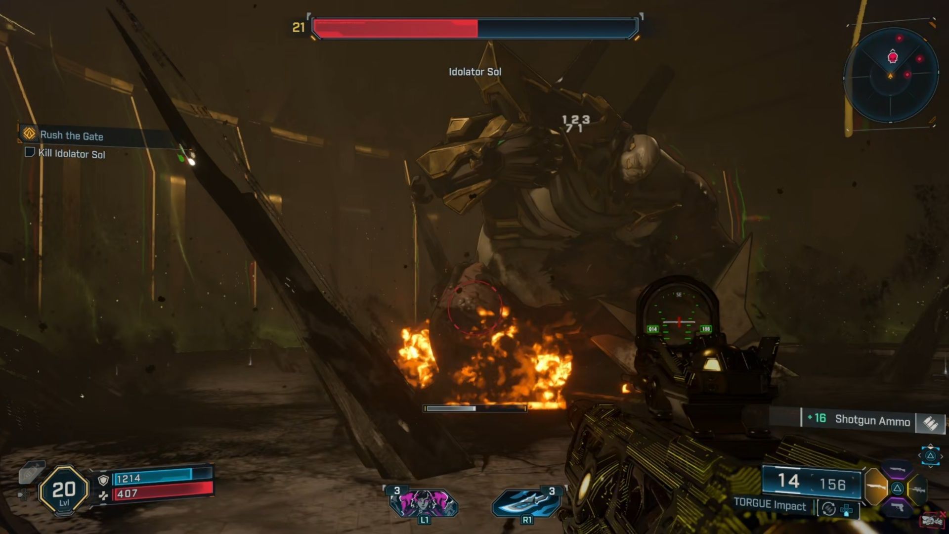 Phase 2 gets pretty wild in this Borderlands 4 boss fight, but just stay on your toes and you&#039;ll be fine (Image via 2K Games)
