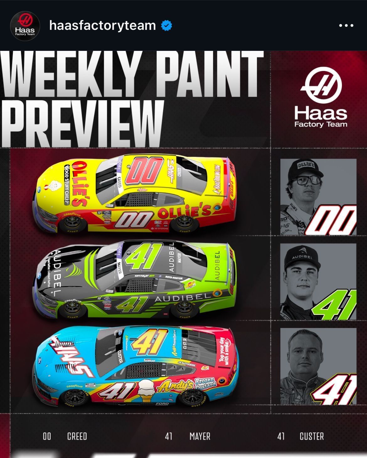 Cole Custer&#039;s Kansas Paint Scheme via Instagram