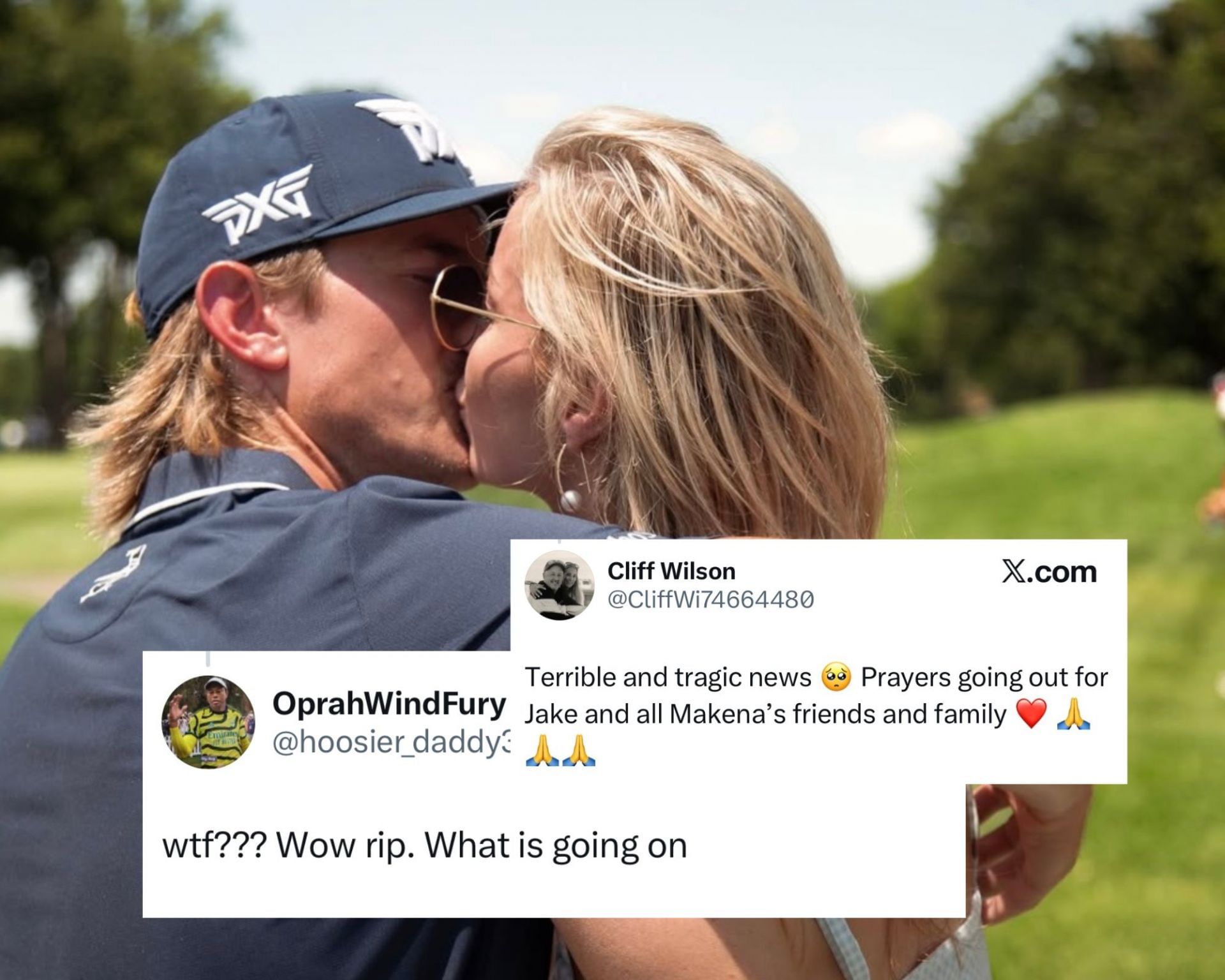 Fans react to the death of Jake Knapp&rsquo;s girlfriend Makena White [Image via Instagram/X] 