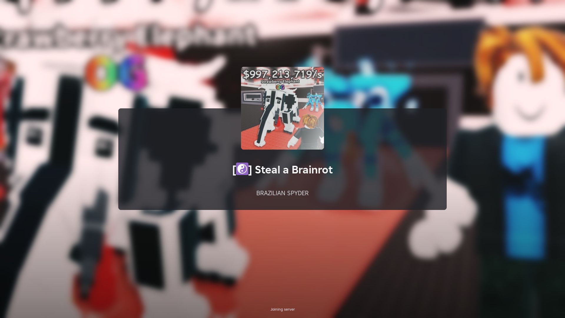 Roblox Steal a Brainrot
