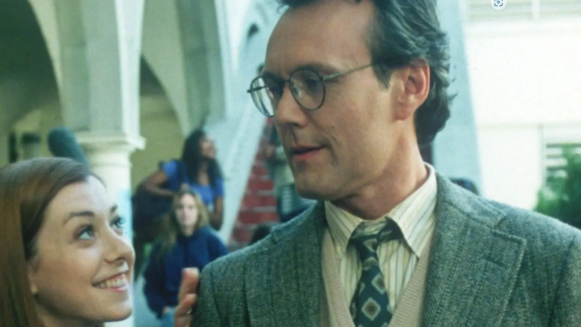 Willow with Rupert Giles (Image via Apple TV)