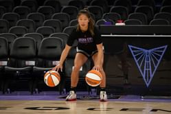 "Pookster" - Paige Bueckers, Kate Martin & others hype Valkyries $204,253 guard's season photo dump after making history with playoffs spot
