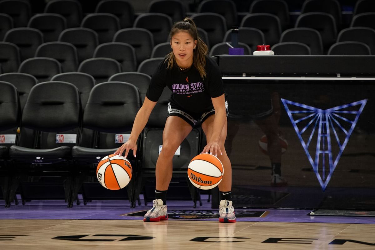"Pookster" - Paige Bueckers, Kate Martin & others hype Valkyries $204,253 guard's season photo dump after making history with playoffs spot