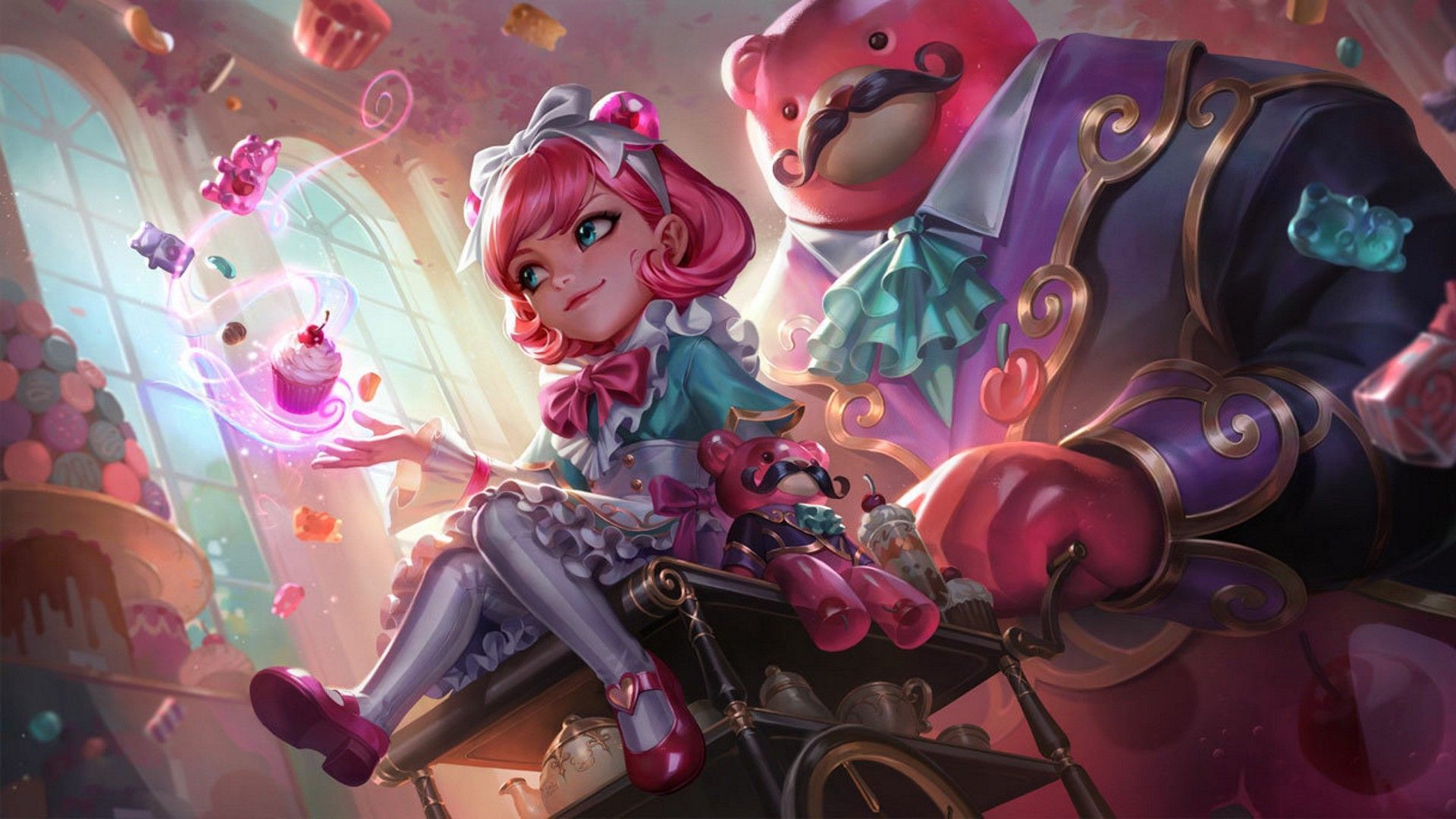 Cafe Cuties Annie in League of Legends (Image via Riot Games)
