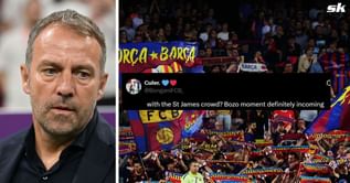 "Bozo moment definitely incoming", "Its over" - Barcelona fans unhappy with star's inclusion in XI for UCL clash against Newcastle