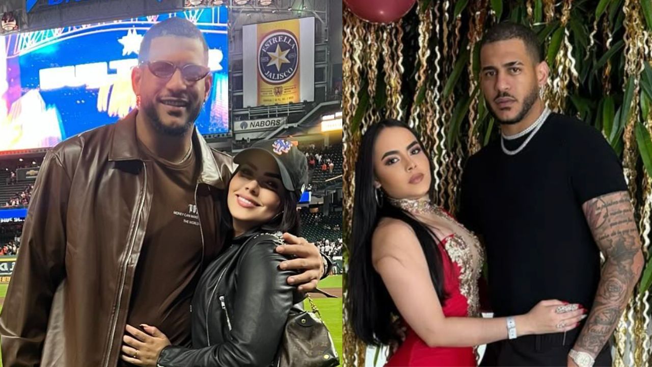 Jose Siri with his girlfriend, Kiara Thais (Images from - Instagram.com/@kiarathais19, Instagram.com/@josesiri22)