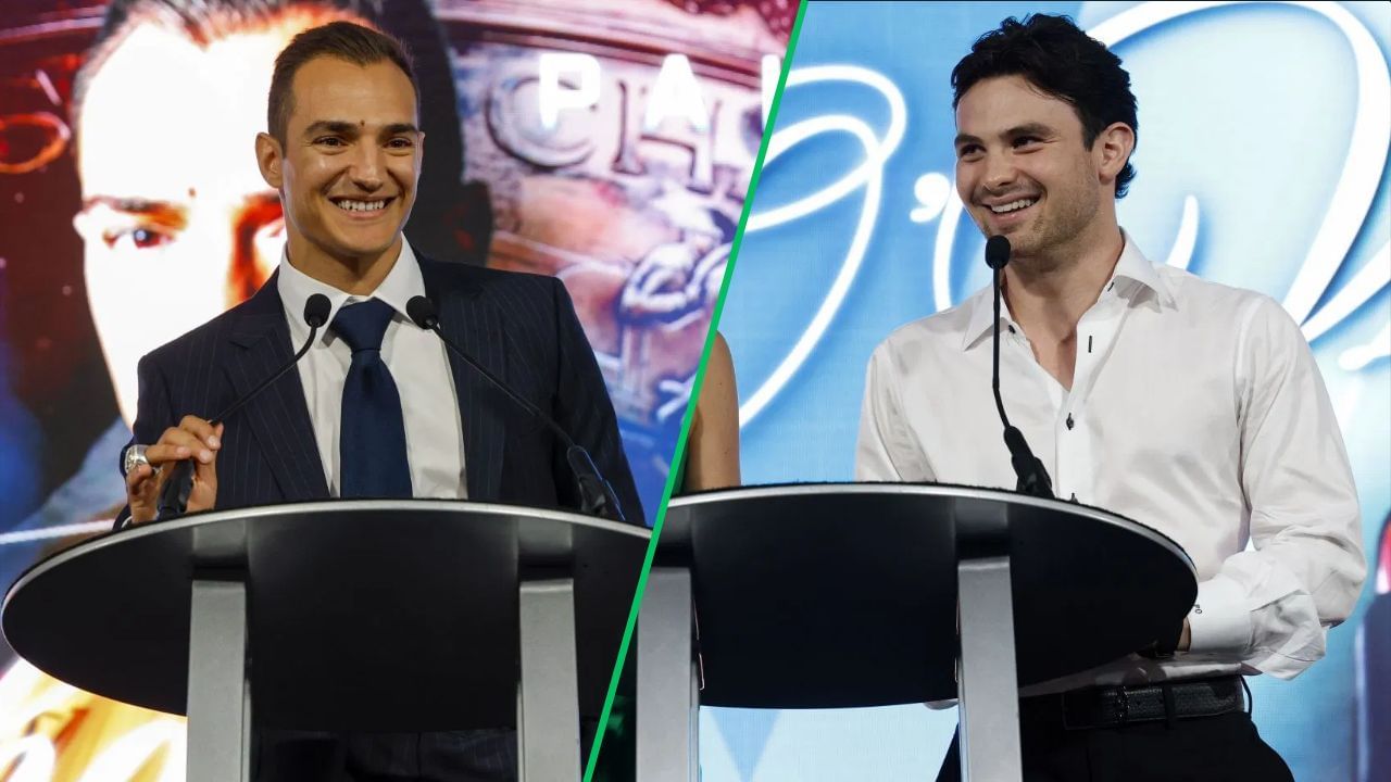 Alex Palou (L) and Pato O