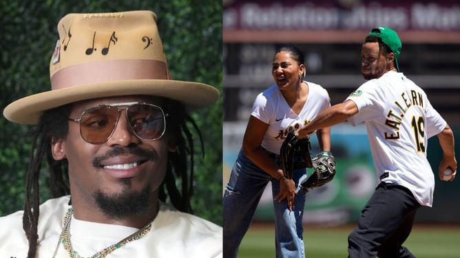 "You can't bag Ayesha Curry": Cam Newton blasts TikToker for dishing on Steph Curry's relationship with wife