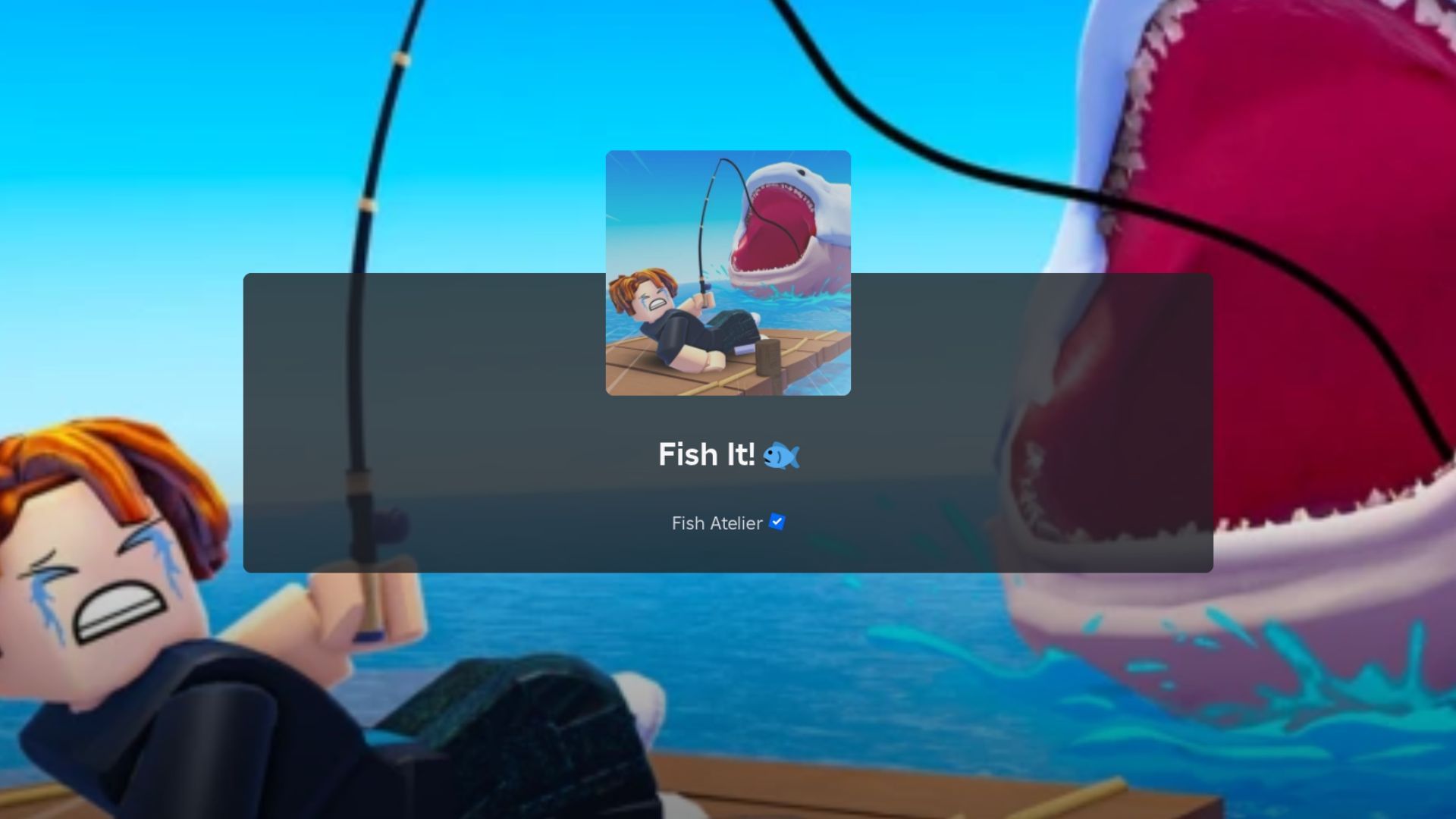 Hunt a wide variety of fish among hordes of islands (Image via Roblox)