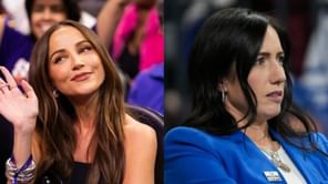 Kay Adams drops 1-word reaction to Colts owner Kalen Jackson’s boss-girl fit in tan boots for Week 3 game vs. Titans