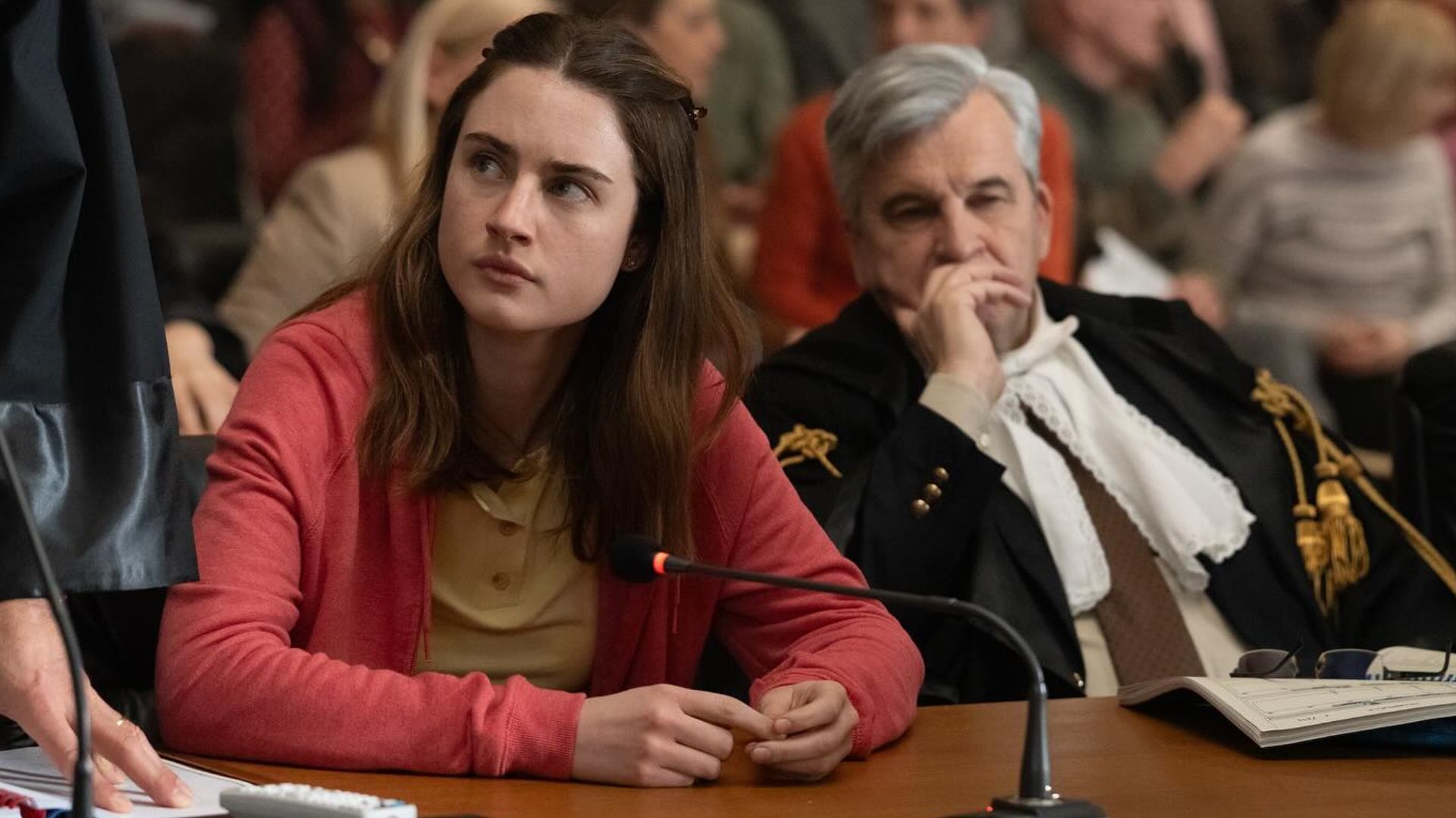 A still from The Twisted Tale of Amanda Knox season 1 (Image via Hulu)