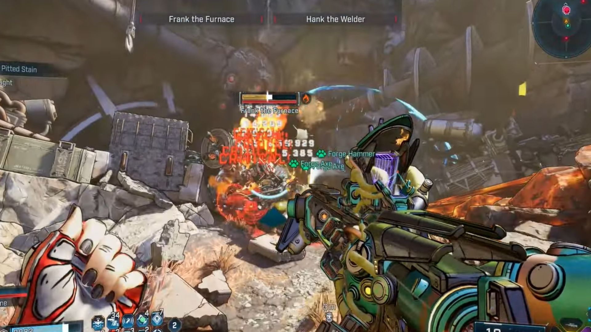 Defeat Frank the Furnace to move to rank 3 (Image via 2K Games | YouTube/@ArekkzGaming)