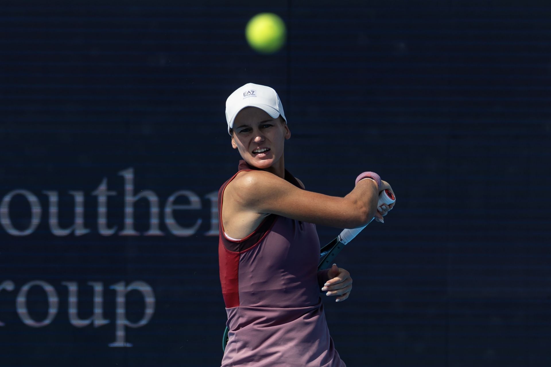 Kudermetova in action on the main tour - Source: Getty