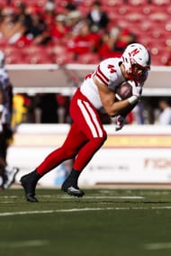 Nebraska TE Luke Lindenmeyer- Source: Getty