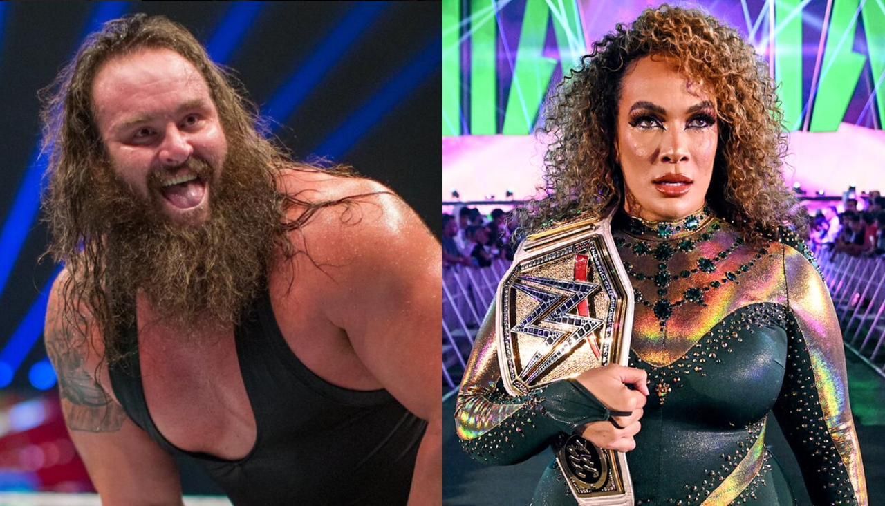 Braun Strowman (left), Nia Jax (right)  [Image Credits: wwe.com]