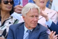 Bjorn Borg at the 2025 Wimbledon - Source: Getty