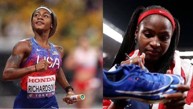 Sha'Carri Richardson's teammate Twanisha 'TeeTee' Terry emotional over personal milestone with her children's book after Worlds succes