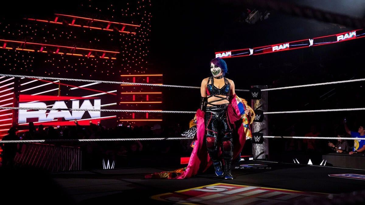 Asuka on Monday Night RAW [Image credit: wwe.com]